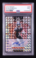 Bijan Robinson 2023 Panini Mosaic Rookie Autographs Mosaic #284 RC (PSA 9) at PristineAuction.com