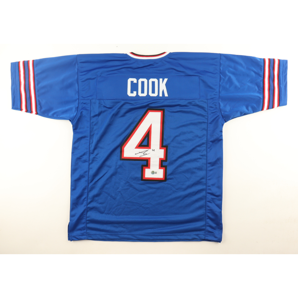 James Cook Signed Jersey (Beckett) at PristineAuction.com