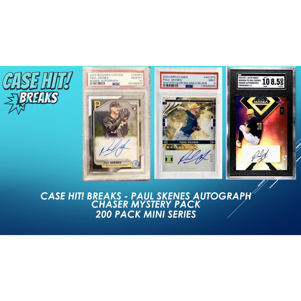 Case Hit! Breaks Paul Skenes Exclusive Mystery Box at PristineAuction.com