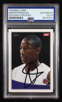 DeMar DeRozan Signed 2009-10 Topps #320 RC (PSA) at PristineAuction.com