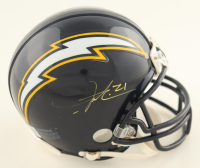 LaDainian Tomlinson Signed Chargers Mini Helmet (Beckett) at PristineAuction.com