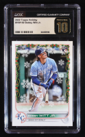 Bobby Witt Jr. 2022 Topps Holiday #HW150 RC (CGC Pristine 10) at PristineAuction.com