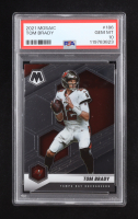 Tom Brady 2021 Panini Mosaic #186 (PSA 10) at PristineAuction.com