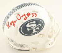 Roger Craig Signed 49ers Salute to Service Alternate Speed Mini Helmet (Beckett) at PristineAuction.com