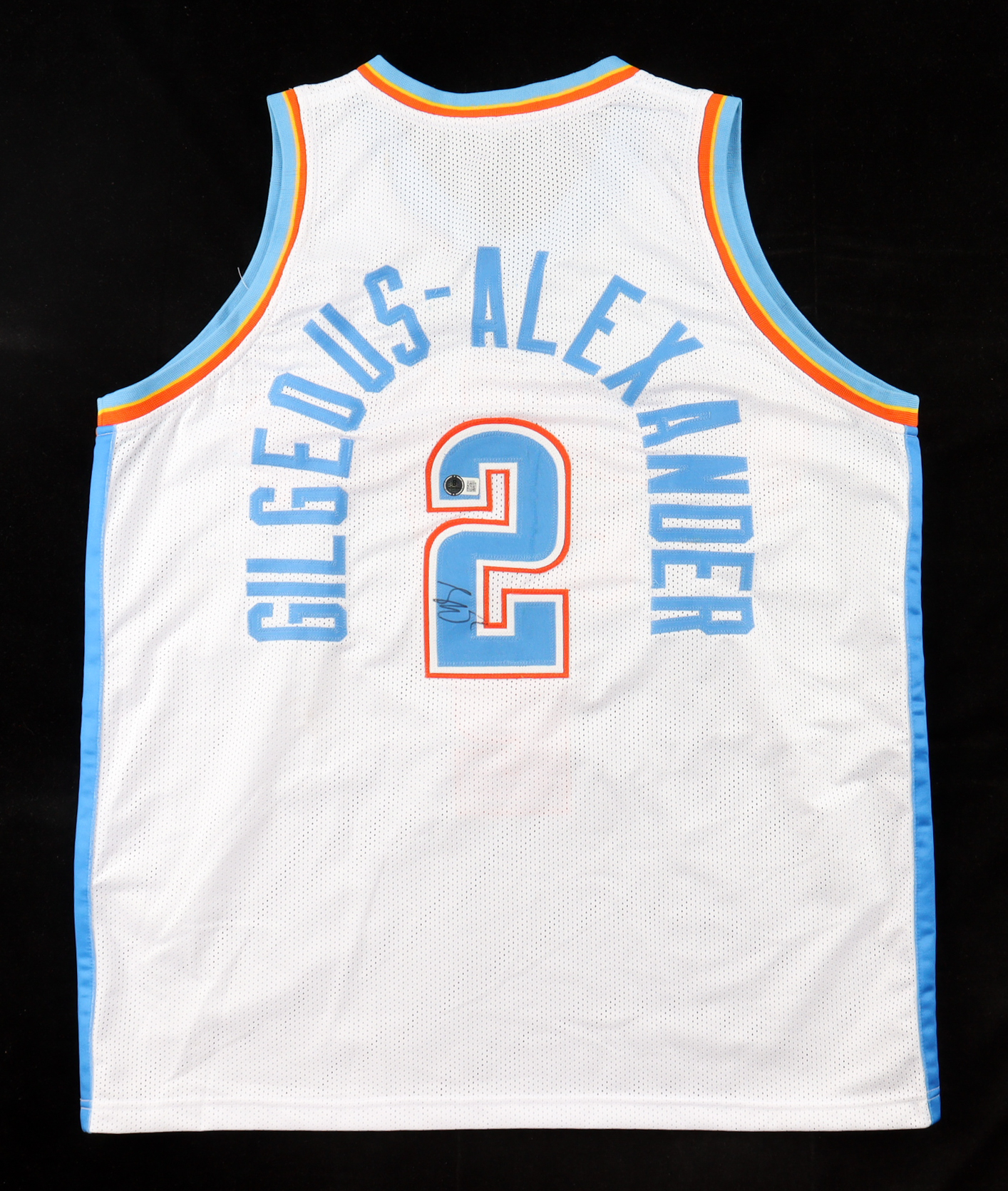 Shai Gilgeous-Alexander Signed Jersey (Beckett) at PristineAuction.com Shai Gilgeous-Alexander Signed Jersey (Beckett) at PristineAuction.com