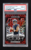 Caleb Williams 2024 Rookies and Stars Stellar Rookies Longevity #10 RC (PSA 10) at PristineAuction.com