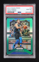 Luka Doncic 2019-20 Panini Prizm Prizms Green #75 (PSA 10) at PristineAuction.com