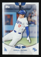 Shohei Ohtani 2024 Topps 50/50 Ohtani #9 at PristineAuction.com