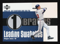 Chipper Jones 2003 Upper Deck Leading Swatches #CJ at PristineAuction.com