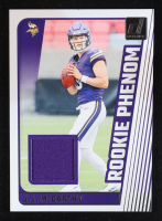 J.J. McCarthy 2024 Donruss Rookie Phenom Jerseys #24 RC at PristineAuction.com