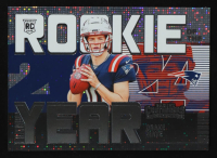 Drake Maye 2024 Panini Contenders Rookie of the Year Contenders Silver #3 RC at PristineAuction.com