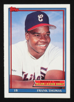 Frank Thomas 1991 Topps Debut '90 #153 RC at PristineAuction.com