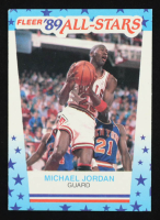 Michael Jordan 1989-90 Fleer Stickers #3 at PristineAuction.com