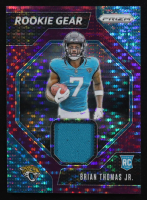 Brian Thomas Jr. 2024 Panini Prizm Rookie Gear Purple Pulsar #13 RC at PristineAuction.com