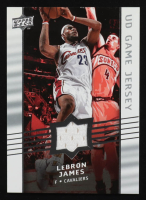 LeBron James 2008-09 Upper Deck Game Jerseys #GALJ at PristineAuction.com