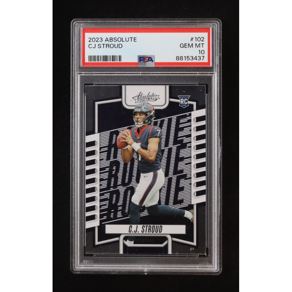 CJ Stroud 2023 Absolute #102 RC (PSA 10) at PristineAuction.com