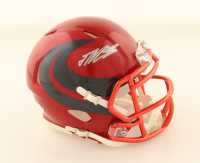 Joe Mixon Signed Texans  Speed Mini Helmet (JSA & PIA) at PristineAuction.com
