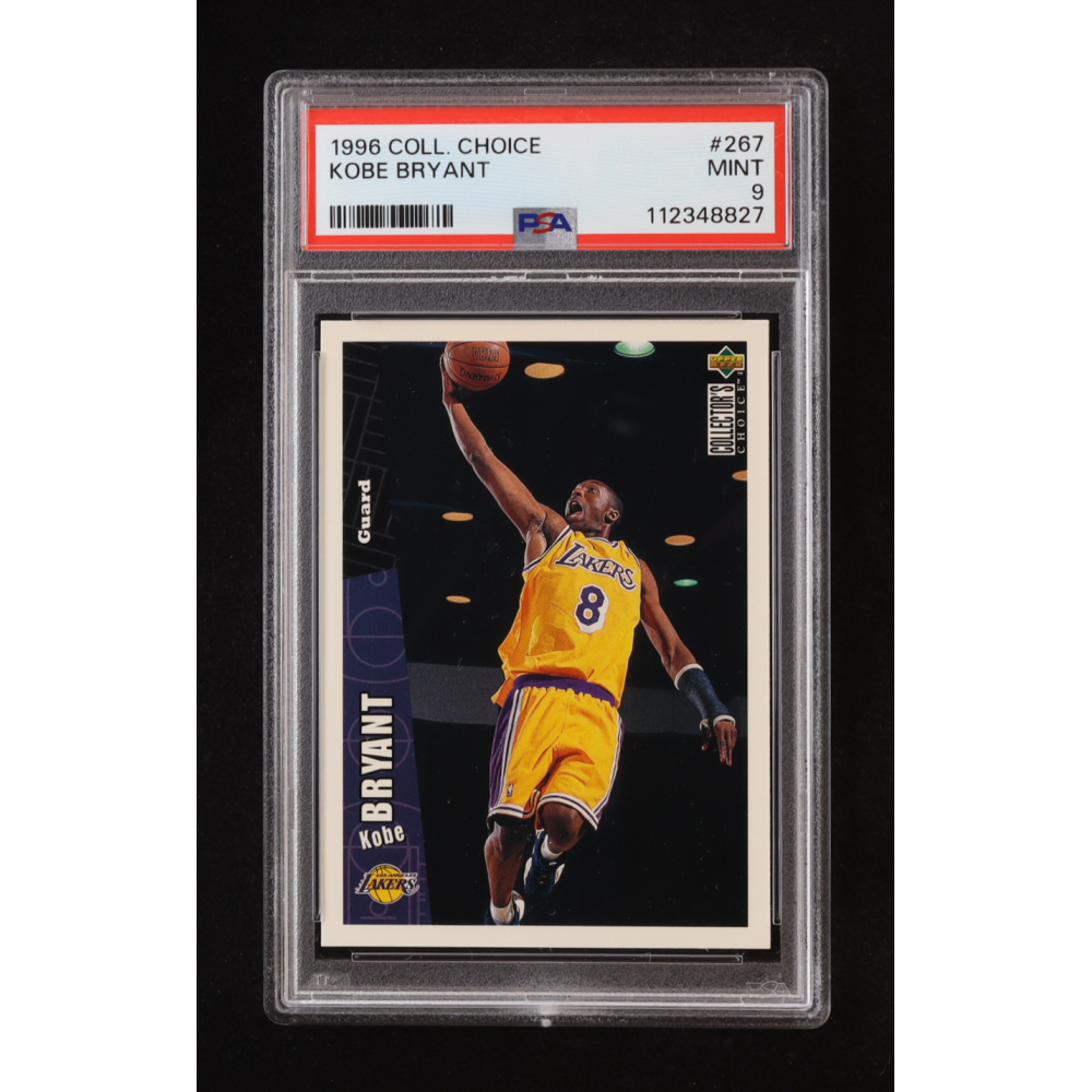 Kobe Bryant 1996-97 Collector's Choice #267 RC (PSA 9) at PristineAuction.com