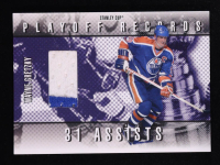 Wayne Gretzky 2001-02 BAP Ultimate Memorabilia Playoff Records 2nd Edition #12 / 31 Assists at PristineAuction.com