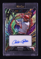 Pete Rose 2024 Wild Card Metallix Autographs Shimmer Rainbow #WMSFAPR #1/1 at PristineAuction.com