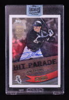 Jim Thome 2018 Topps Archives Signature Series Postseason Jim Thome #1 #1/1 at PristineAuction.com