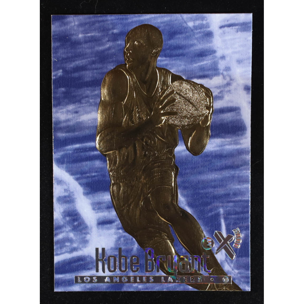 Kobe Bryant 1996-97 Skybox E-X2000 Sky Blue 23Kt Gold RC at PristineAuction.com