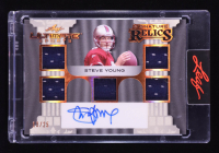 Steve Young 2024 Leaf Ultimate Signature Relics Autographs Bronze #USRSY1 #10/25 at PristineAuction.com