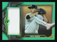 Tarik Skubal 2022 Topps Triple Threads Single Jumbo Relics Emerald #SJR1TS #15/27 at PristineAuction.com