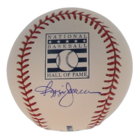 Reggie Jackson Signed OML Hall of Fame Logo Baseball (JSA) at PristineAuction.com
