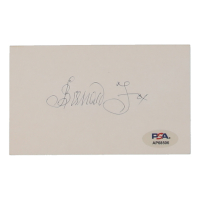 Bernard Fox Signed Cut (PSA) at PristineAuction.com