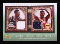 David Robinson / Hakeem Olajuwon 2007-08 Artifacts Conference Pairings Green #CPRO at PristineAuction.com