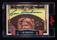 Lou Boudreau 2025 Leaf Seasons in the Sun Baseball Signature Seasons Silver Sparkle #CSS17 #5/6 at PristineAuction.com