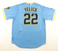 Christian Yelich Signed Brewers Nike Authentic Jersey (JSA) at PristineAuction.com
