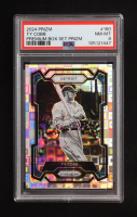 Ty Cobb 2024 Panini Prizm Prizms Premium Box Set #160 #24/199 (PSA 8) at PristineAuction.com