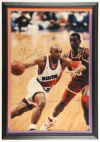 Charles Barkley Signed Custom Framed Photo Display (Beckett) at PristineAuction.com