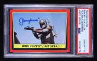 Jeremy Bulloch Signed 1983 Topps Star Wars Return of the Jedi / Boba Fett's Last Stand #47 (PSA | Auto 10) at PristineAuction.com