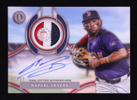 Rafael Devers 2025 Topps Tribute Autograph Patches #APARD #07/50 at PristineAuction.com