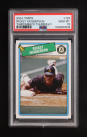 Rickey Henderson 2024 Topps Throwback Thursday #123 (PSA 10) at PristineAuction.com