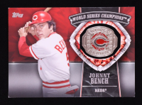 Johnny Bench 2014 Topps Update World Series Rings Silver #WSRJB at PristineAuction.com