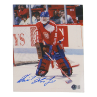 Dominik Hasek Signed Sabers 8x10 Photo (Beckett) at PristineAuction.com