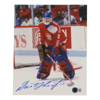 Dominik Hasek Signed Sabers 8x10 Photo (Beckett) at PristineAuction.com
