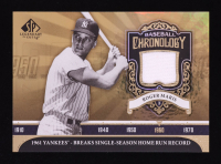 Roger Maris 2006 SP Legendary Cuts Baseball Chronology Materials #RM Jersey at PristineAuction.com