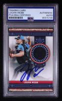 Logan Webb Signed 2024 Topps Update All-Star Stitches Relics #ASRLW (PSA) at PristineAuction.com