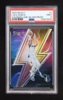 Luka Doncic 2023-24 Select Thunder Lane Silver Prizms #3 (PSA 9) at PristineAuction.com