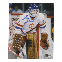 Dominik Hasek Signed Sabers 8x10 Photo (Beckett) at PristineAuction.com