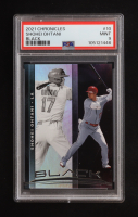 Shohei Ohtani 2021 Panini Black #10 (PSA 9) at PristineAuction.com