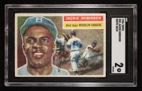 Jackie Robinson 1956 Topps #30 DP (SGC 2) at PristineAuction.com