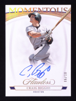 Craig Biggio 2023 Panini Flawless Momentous Autographs #MACB #6/10 at PristineAuction.com