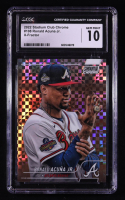 Ronald Acuna Jr. 2022 Stadium Club Chrome X-Fractors #108 (CGC 10) at PristineAuction.com