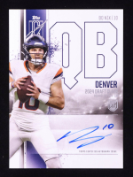 Bo Nix 2024 Topps Signature Class Rookie Autographs #RCA-BN CLASS I RC at PristineAuction.com
